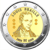2 euro Belgique 2009 Louis Braille