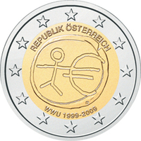 2 euro Autriche 2009 E.M.U