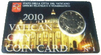 Coincard  Vatican 2010