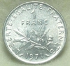 1 franc Semeuse 1971 Scellée FDC