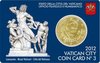 Coincard  Vatican 2012 N° 3
