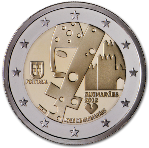 2 euro Portugal 2012 Guimaraes