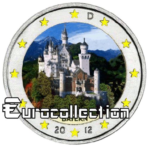2 euro Allemagne 2012 Bayern couleur 1