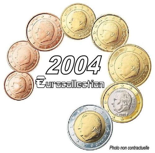 Serie euro Belgique 2004