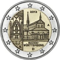 2 euro Allemagne 2013 Monastère de Maulbronn
