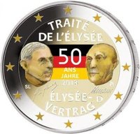 2 euro Allemagne 2013 Traité de l'elysée couleur 1