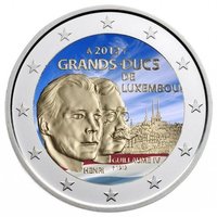 2 euro Luxembourg 2012 Guillaume IV couleur 2