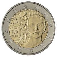 2 euro France 2013 Pierre de Coubertin