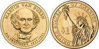 1 Dollar Martin Van Buren 2008 D
