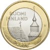 5 euro Finlande 2013 Série Batiments Tavastia