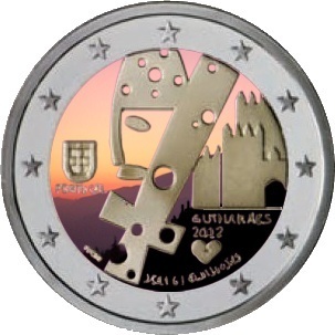 2 euro Portugal 2012 Guimaraez couleur 3