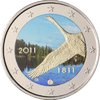 2 euro Finlande 2011 - 200 ans de la banque couleur 3