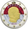 2 euro Monaco 2012 Albert II couleur 2