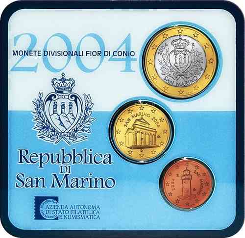 Mini Kit SaintMarin 2004 - 3 pièces