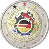 2 euro Allemagne 2012 - 10 ans de l'euro couleur 1
