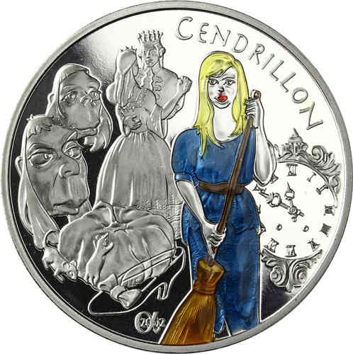 1,5 euro Cendrillon 2002 Monnaie de Paris