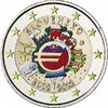 2 euro Slovaquie 2012 - 10 ans de l'euro couleur 1