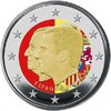 2 euro Espagne 2014 Changement de Trone couleur 1