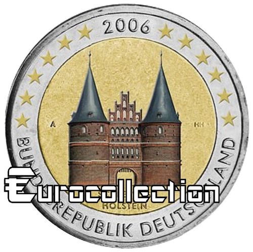 2 euro Allemagne 2006 Schleswig Holstein couleur 2