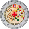 2 euro Portugal 2015 Croix Rouge couleur 6