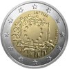 2 euro Lettonie 2015 Drapeau Européen