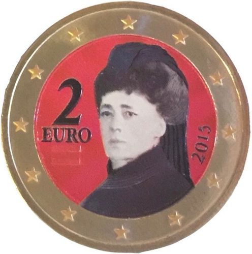 2 euro Autriche 2015 couleur 1