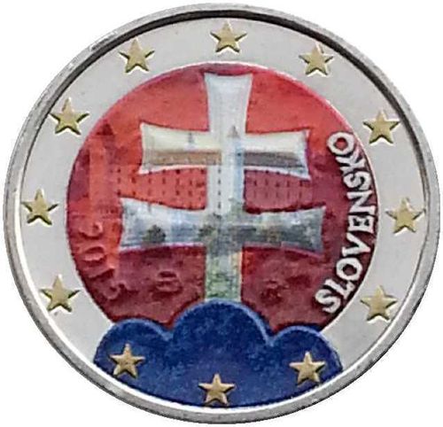 2 euro Slovaquie 2015 Armoiries couleur 1