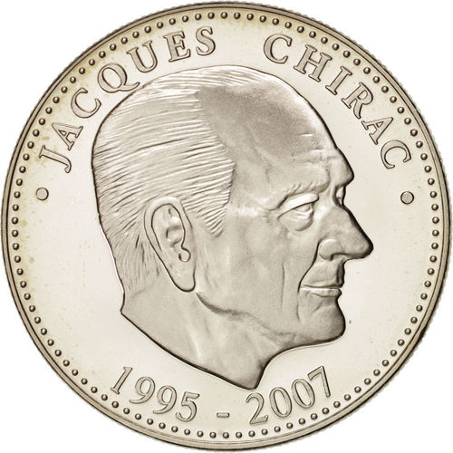 Médaille Jacques Chirac 2007 Président de la République