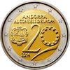 2 euro Andorre 2014 Conseil de l'Europe