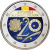 2 euro Andorre 2014 Conseil de L'Europe couleur 1