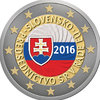 2 euro Slovaquie 2016 Présidence UE couleur 4