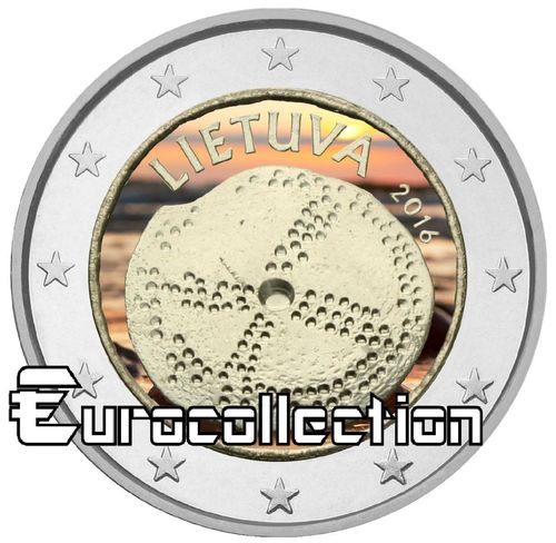 2 euro Lituanie 2016 Culture Baltique couleur 1