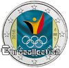 2 euro Belgique 2016 Olympiade Rio de Janeiro couleur 2