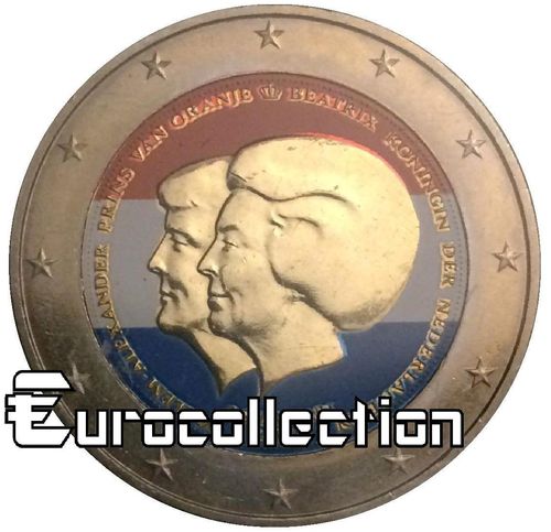 2 euro Pays-Bas 2013 Beatrix couleur 5