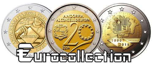 2 euro Andorre 2014 - 2015