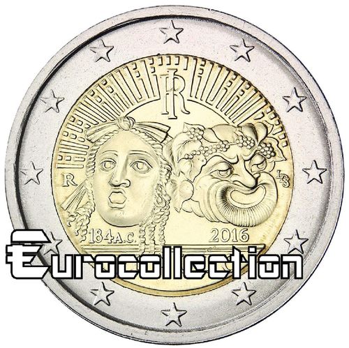 2 euro Italie 2016 Plauto