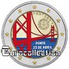 2 euro Portugal 2016 Pont du 25 avril couleur 2