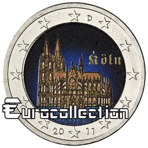 2 euro Allemagne 2011 Cologne couleur 7