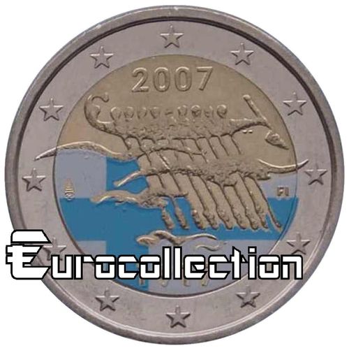 2 euro Finlande 2007 Indépendance couleur 3