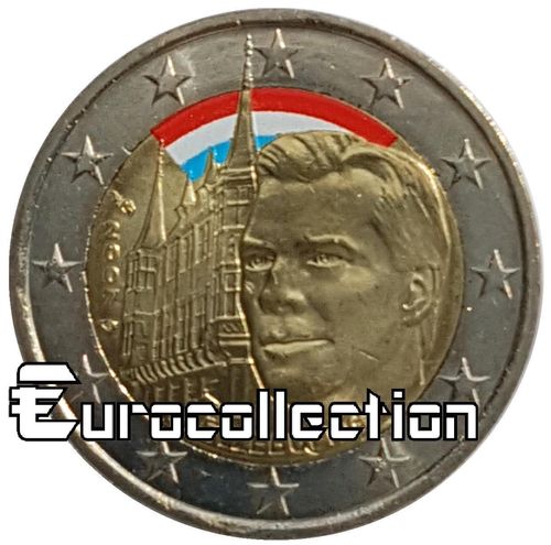 2 euro Luxembourg 2007 Palais Grand-Ducal couleur 3