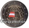 2 euro Autriche 2007 Traité de Rome couleur 1