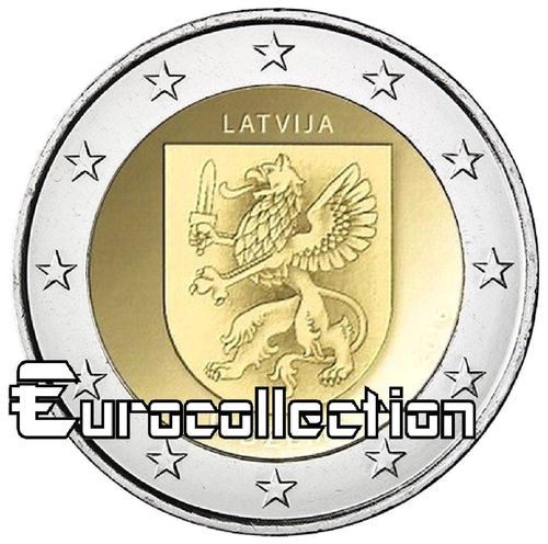 2 euro Lettonie 2016 Vidzeme