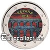 2 euro Espagne 2016 Aqueduc Ségovie couleur 6