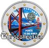 2 euro Portugal 2016 Pont du 25 avril couleur 5