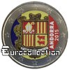 2 euro Andorre 2015 Armoiries d’Andorre couleur 1