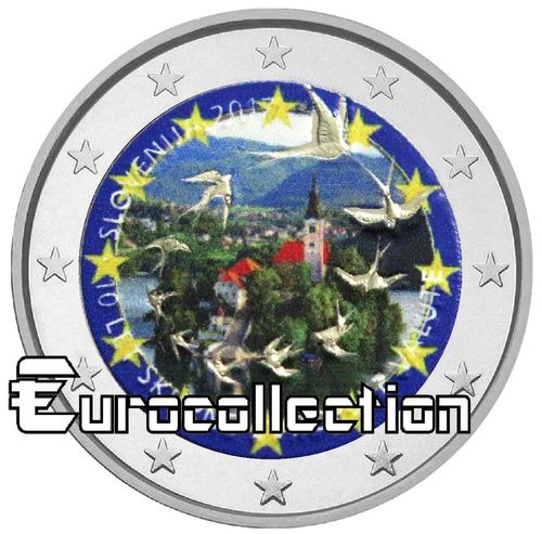 2 euro Slovenie 2017 Introduction Euro couleur 1