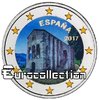 2 euro Espagne 2017 Eglise Santa Maria couleur 2