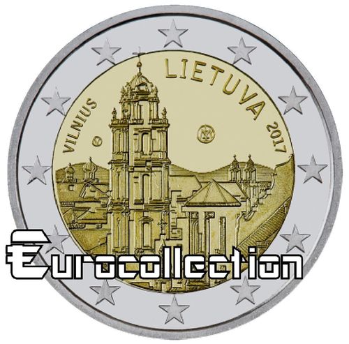 2 euro Lituanie 2017 Vilnius