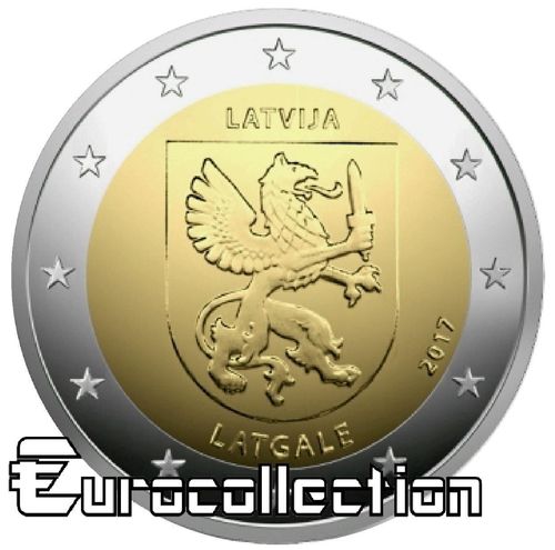 2 euro Lettonie 2017 Armoiries de Latgale
