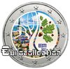 2 euro Estonie 2017 indépendance couleur 5